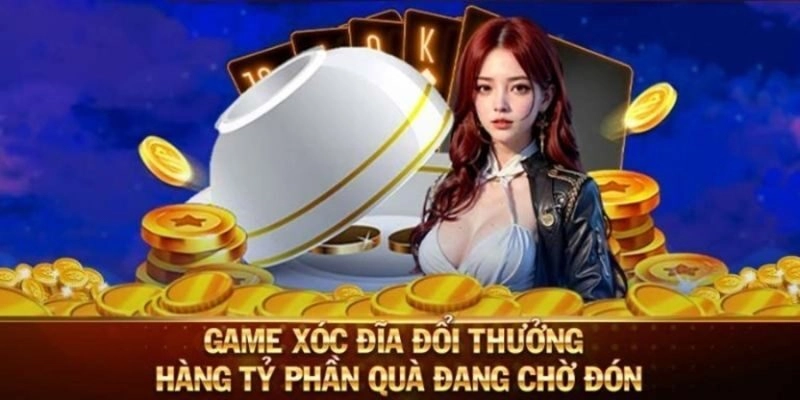 Giao diện của app Xóc Đĩa thuận tiện và siêu bắt mắt