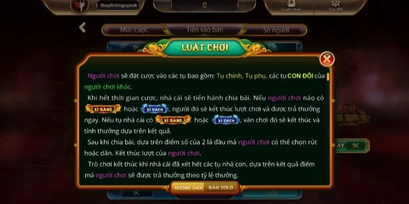 Luật chơi Xì Dách Hoàng Gia đơn giản mà hấp dẫn